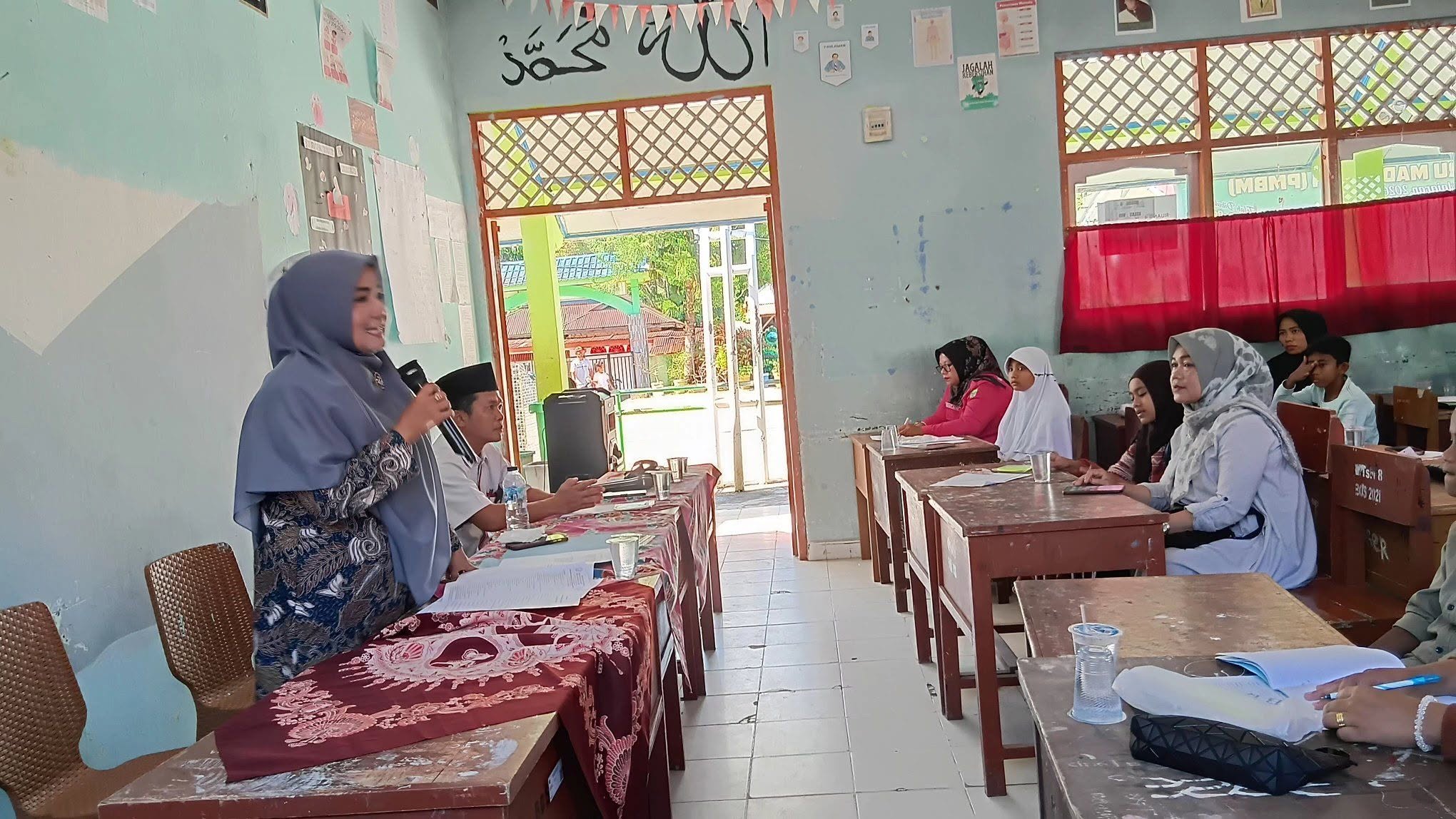 Sosialisasi tata tertib dan peraturan madrasah kepada murid baru beserta orang tua Tahun Ajaran 2026/2027